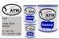 Preview: Ford, Strato Silver Metallic, V / V9 / V0 / V7 / V8 XSC-1056: 1L Lackdose + 1L Klarlack + 500ml Härter - Set, von ATW Autoteile West.